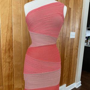 BCBGMAXAZRIA Color Block Dress